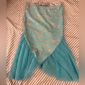 Disney Asymmetrical Skirt in Blue and Gold